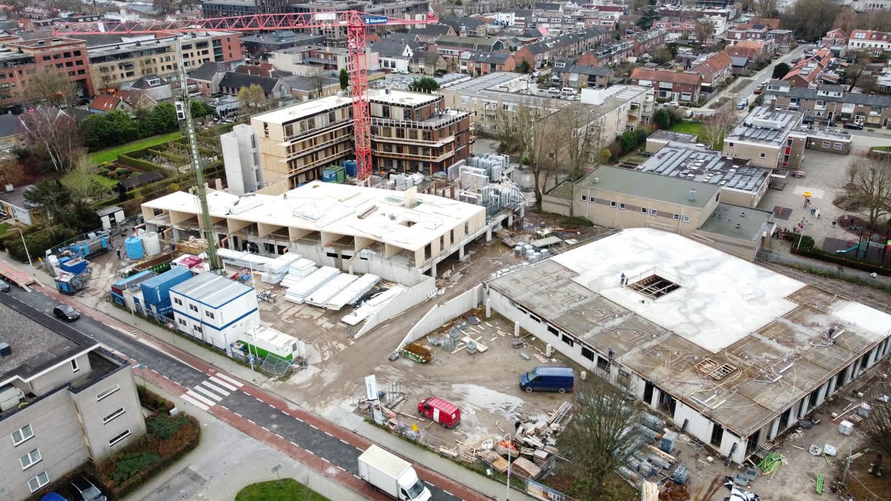 HSB- en CLT-elementen bij project Casa Vite in Pijnacker