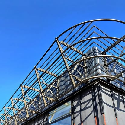 Detail van de bijzondere achterconstructie bij project Roermond