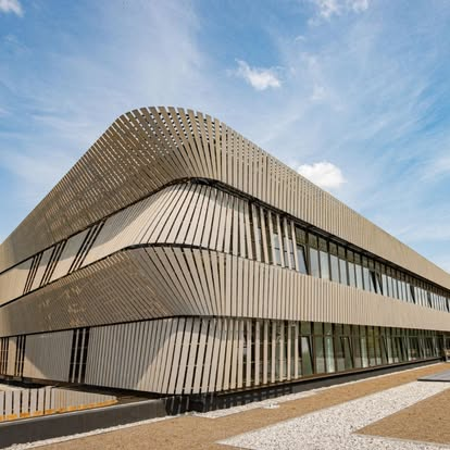 Frake geveldelen met bijzondere achterconstructie bij een project in Roermond